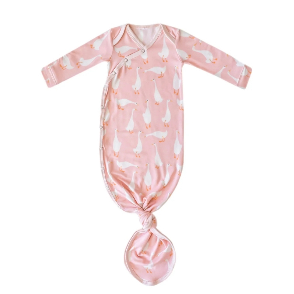 Copper Pearl Goosie Knotted Gown